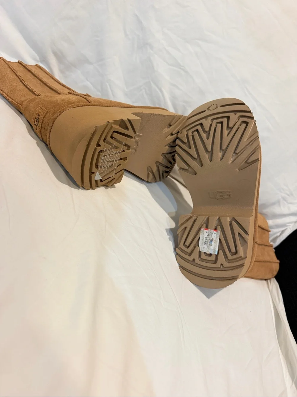 Women's Platform Ankle Boots in Brown
